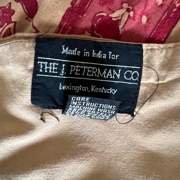 J. Peterman King Size Bed Coverlet - Picture 8 of 9